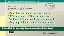 [Download] Advances in Time Series Methods and Applications: The A. Ian McLeod Festschrift Kindle