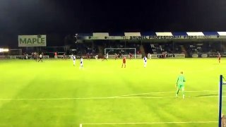Chris Lines wonder goal for Bristol Rovers against Cardiff City from the stands