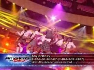 Boy Britney - America's Got Talent