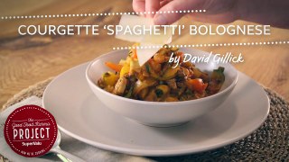Courgette Spaghetti Bolognese