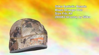Sitka Ballistic Beanie Blaze Orange One Size Fits