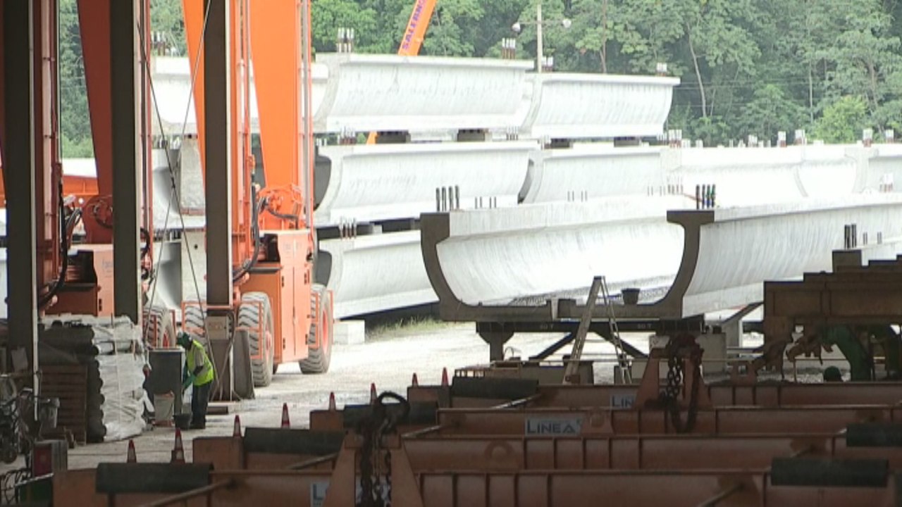 Iniciará el traslado de las "Vigas U" para construcción de la Línea 2 del Metro de Panamá