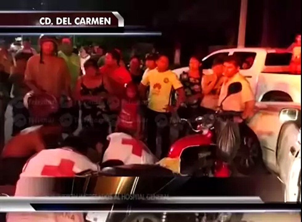 Hermanos resultan lesionados tras ser arrollados por conductor imprudente