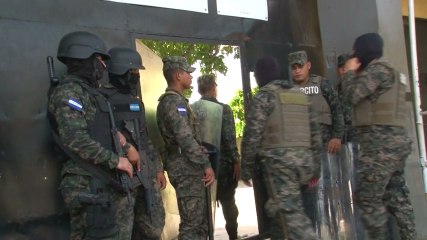 Inspeccion en modulos de la pandilla 18 y mara ms