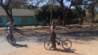 Young burnouts in  Zimbabwe