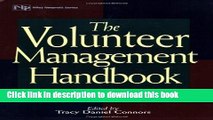 [PDF Kindle] The Volunteer Management Handbook Free Books