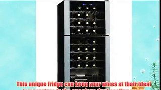 45 Bottle Dual Zone wine cellar Free Standing Wine Cellars Kitchen