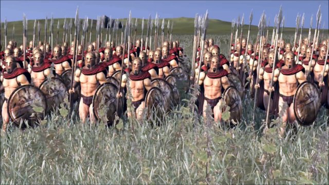 Rome 2 Total War Lets Compare Units in Battle. # 89 The Real 300 vs The Myrmidons