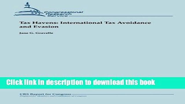 [PDF Kindle] Tax Havens: International Tax Avoidance and Evasion Free Books