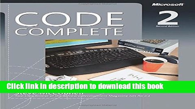 [PDF Kindle] Code Complete (2nd Edition) Free Books