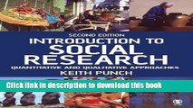 [Popular] Introduction to Social Research: Quantitative and Qualitative Approaches Paperback