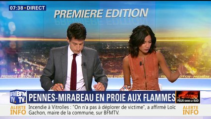 Une journaliste de BFMTV lâche un juron en plein duplex