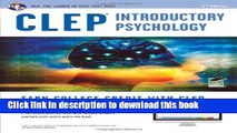 [Popular] Books CLEPÂ® Introductory Psychology Book + Online (CLEP Test Preparation) Free Online