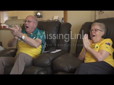 Kyle Chalmers' Grandparents Watch Him Win Gold at the Olympics