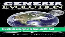 [Popular] Genesis Evolution: A Unique Way of Uniting Christianity Beliefs and Science, an LDS