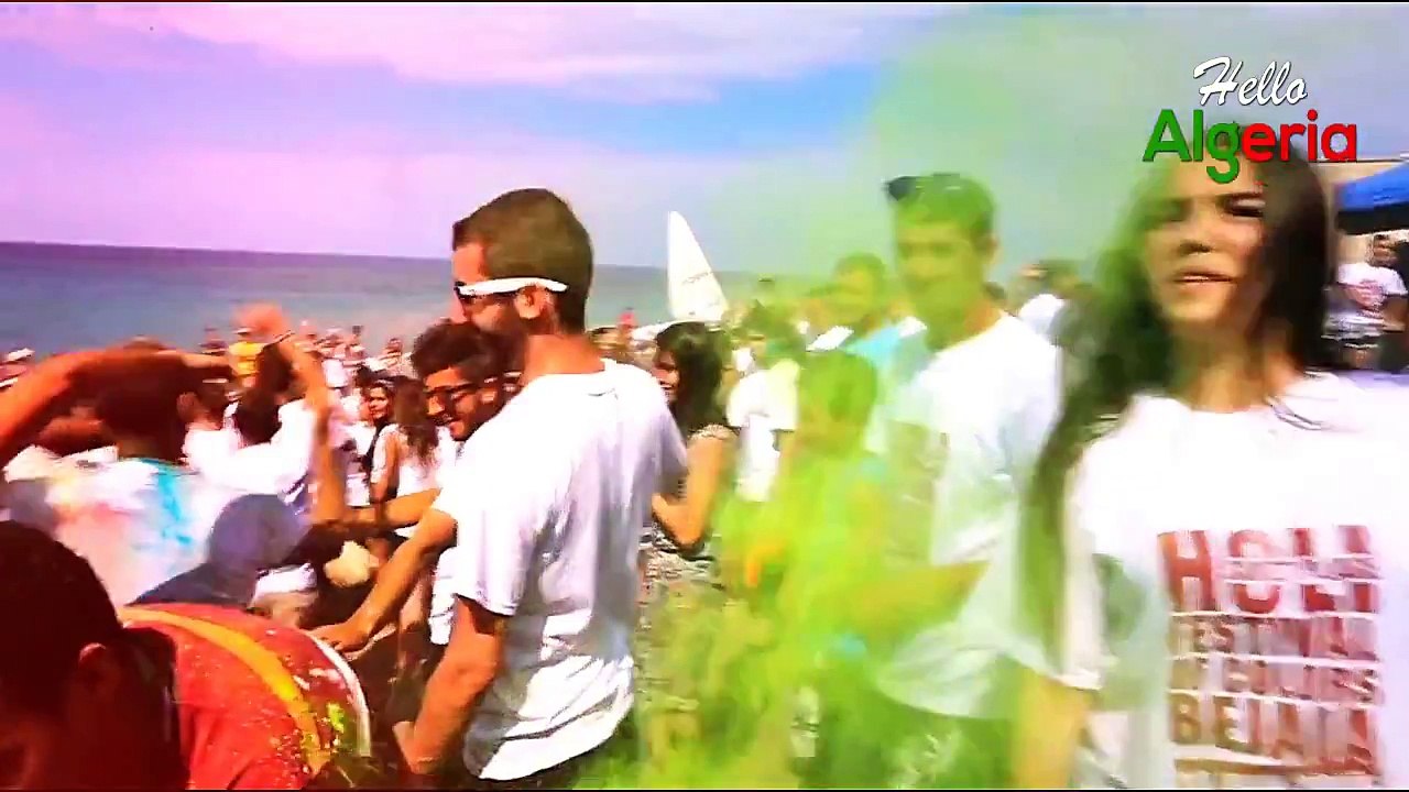 Holi Festival Of Colors ALGERIA | مهرجان الألوا...