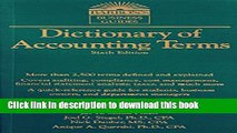 [Download] Dictionary of Accounting Terms (Barron s Business Dictionaries) Kindle Free
