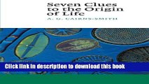 [Popular] Seven Clues to the Origin of Life: A Scientific Detective Story Kindle Collection