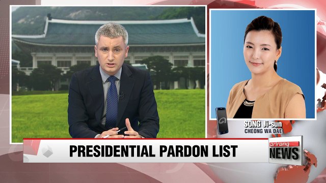President Park approves pardons, urges people on list to help boost economy