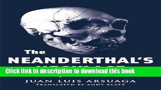 [Popular] The Neanderthal s Necklace: In Search of the First Thinkers Paperback Online
