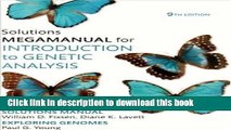 [Popular] Introduction to Genetic Analysis Solutions Megamanual Hardcover Online