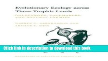 [Popular] Evolutionary Ecology across Three Trophic Levels: Goldenrods, Gallmakers, and Natural