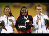 Women's 100m T47 | Victory Ceremony |  2015 IPC Athletics World Championships Doha