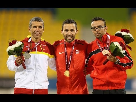 Men's 5,000m T13 | Victory Ceremony | 2015 IPC Athletics World Championships Doha
