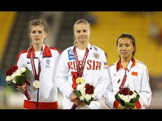 Women's 200m T38 | Victory Ceremony |  2015 IPC Athletics World Championships Doha