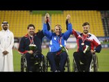 Men's shot put F53 | Victory Ceremony |  2015 IPC Athletics World Championships Doha