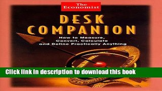 [Popular] Desk Companion: How to Measure, Convert, Calculate and Define Practically Anything