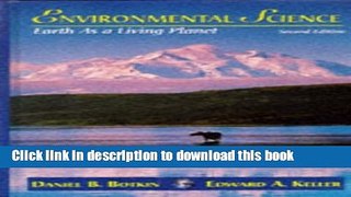 [Popular] Environmental Science: Earth As a Living Planet Hardcover Online