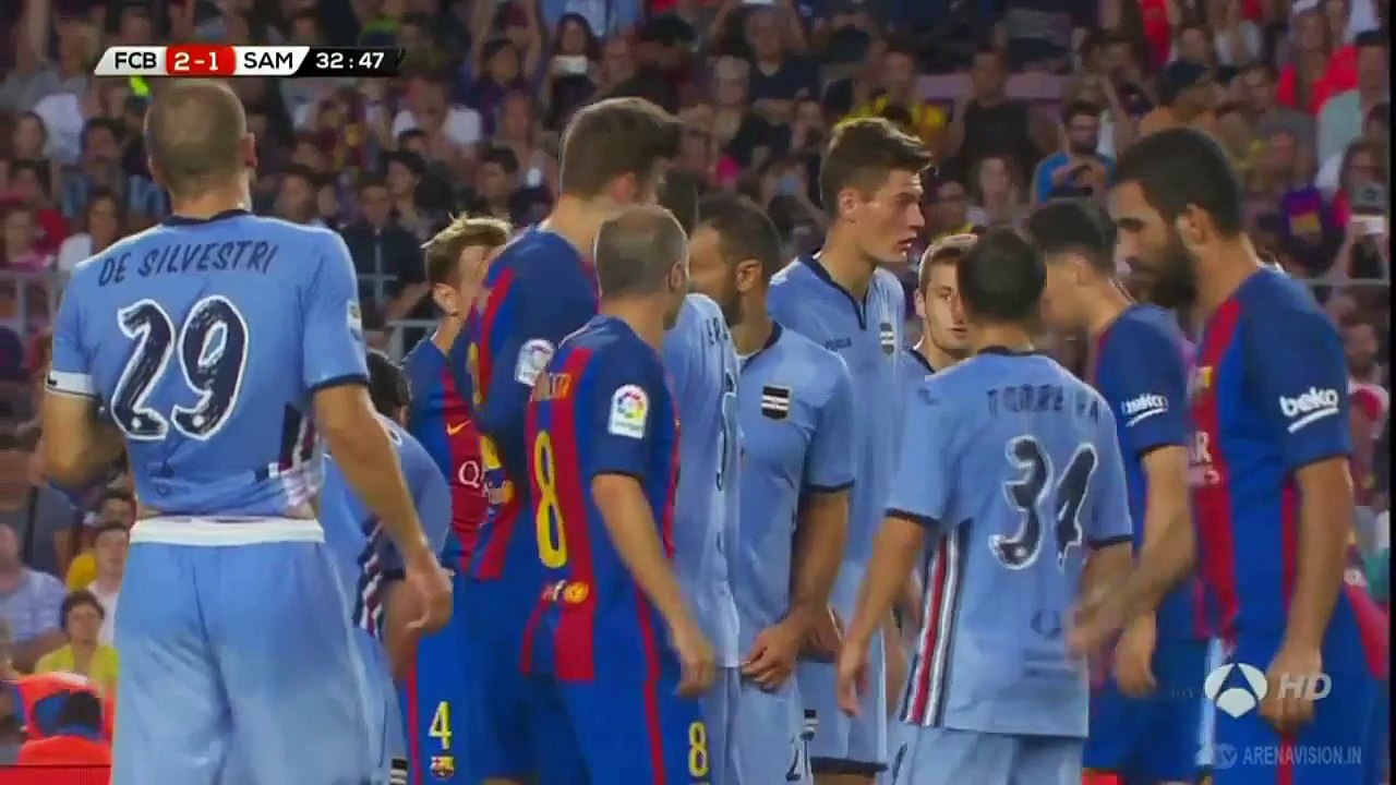 wolfstyle   ‪Barcelona Vs Sampdoria 3 2 Lionel...