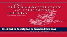 [Download] The Pharmacology of Chinese Herbs, Second Edition Kindle Collection