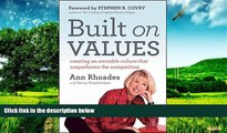 Must Have  Built on Values: Creating an Enviable Culture that Outperforms the Competition  READ