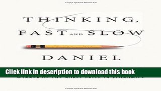 [Popular] Books Thinking, Fast and Slow Free Online