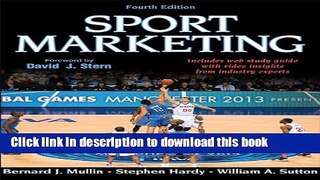 [Popular] Books Sport Marketing 4th Edition With Web Study Guide Full Online