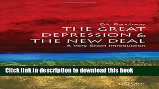 [Download] The Great Depression and New Deal: A Very Short Introduction Kindle Online