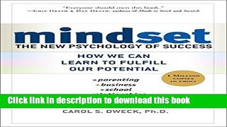 [Download] Mindset: The New Psychology of Success Paperback Collection
