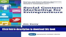 [Download] Social Content Marketing for Entrepreneurs Kindle Online
