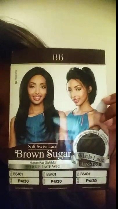 Isis brown sugar whole lace wig BS401