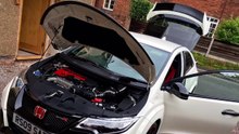 FK2 Civic Type R Eventuri Intake & full Scorpion exhaust sound clips