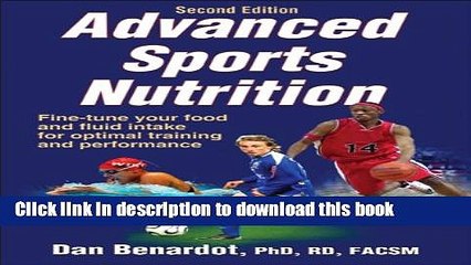 [Download] Advanced Sports Nutrition-2nd Edition Kindle Free
