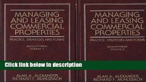 [PDF] Managing and Leasing Commercial Properties: Practice, Strategies, and Forms (Real Estate