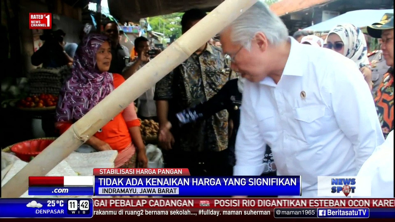 Mendag Kunjungi Pasar Tradisional di Indramayu dan Cirebon