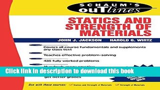 [Popular] Schaum s Outline of Statics and Strength of Materials Kindle Collection