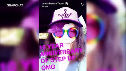 Jenna Dewan & Channing Tatum celebrate 10 years since 'Step Up'
