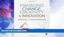 Big Deals  Managing Change, Creativity and Innovation  Free Full Read Best Seller