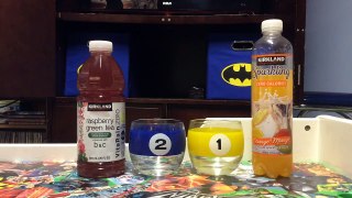 Taste test:#1! Sparkling water and vitamin water. MAKE SURE TO HIT THAT LIKE BUTTON!
