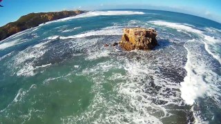 Wingsland Minivet Quadcopter doing some sightseeing on the Victorian coast